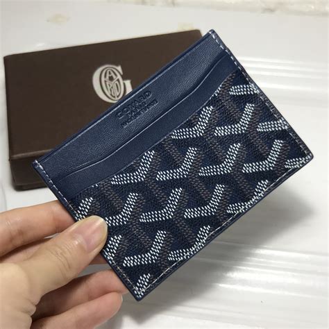 goyard car holder|authentic Goyard card holder.